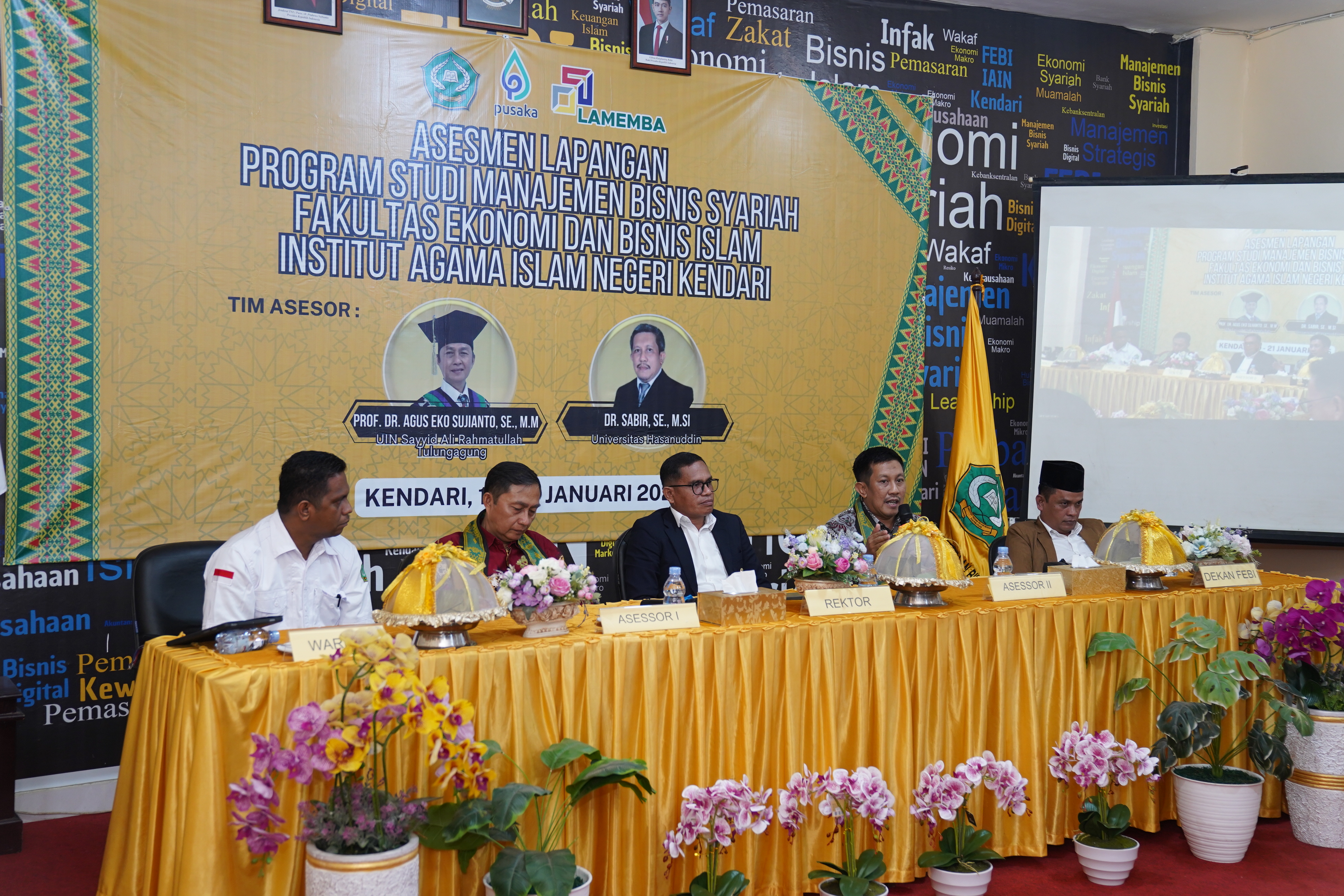 Dua Tahun Didirikan, Prodi MBS IAIN Kendari Jalani Asesmen Akreditasi