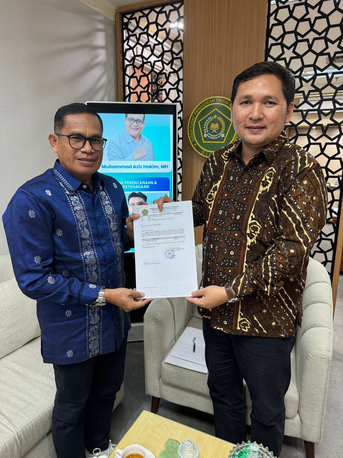 IAIN Kendari Resmi Terima SK Izin Penyelenggaraan Program Studi S3 dari Kemenag