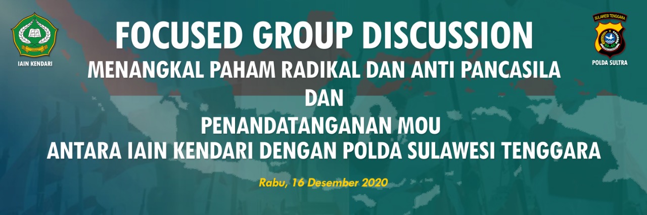 Penandatanganan MoU IAIN Kendari dengan Polda Sultra